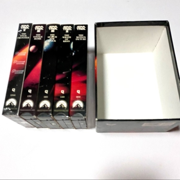 Vintage 1991 Star Trek 25th Anniversary Collection VHS Box Set - Picture 10 of 10